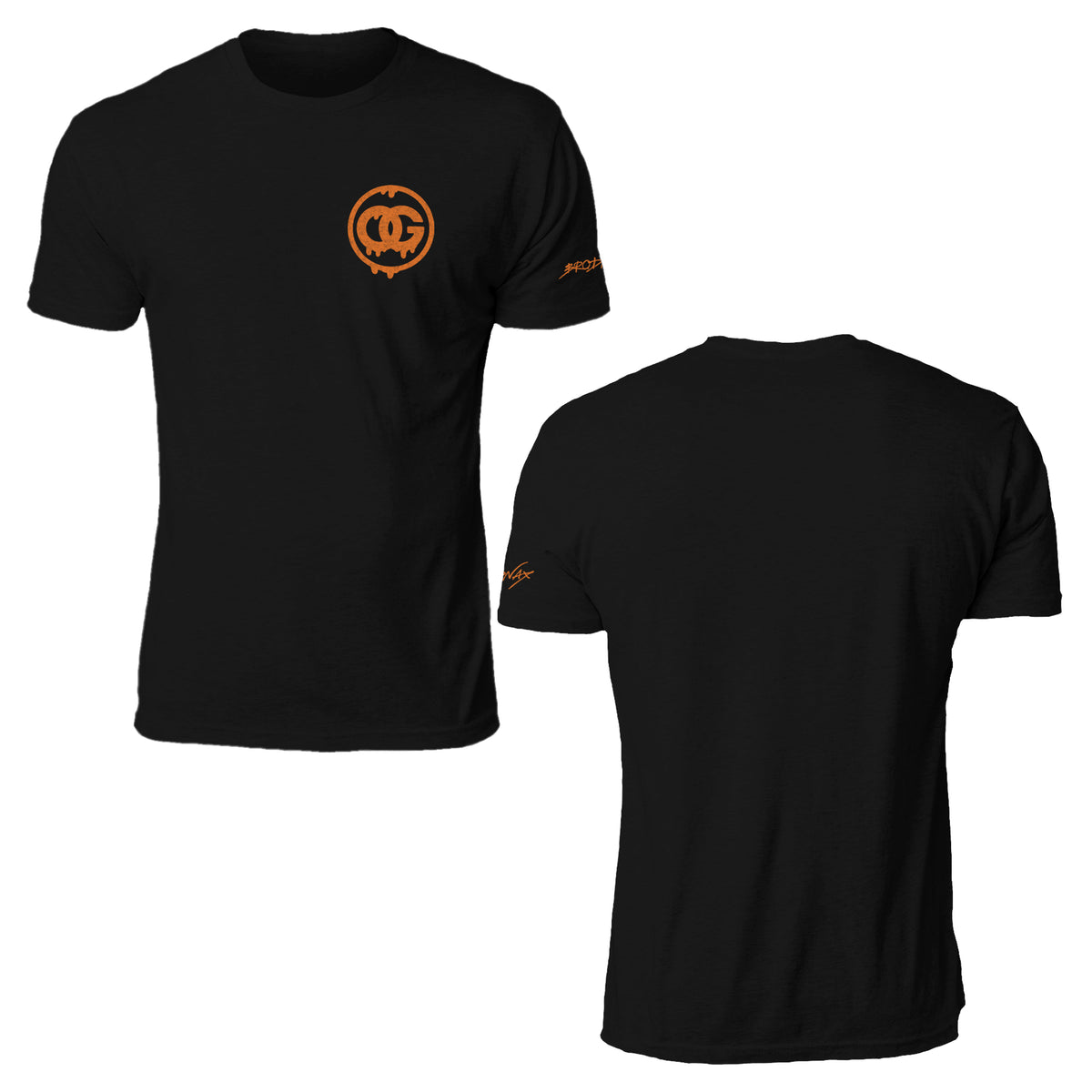 OG - Orange Logo – Brodnax Clothing